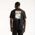 Remera New Balance de Hombre - Sticker Pack - MT62E2FFBK BLACK