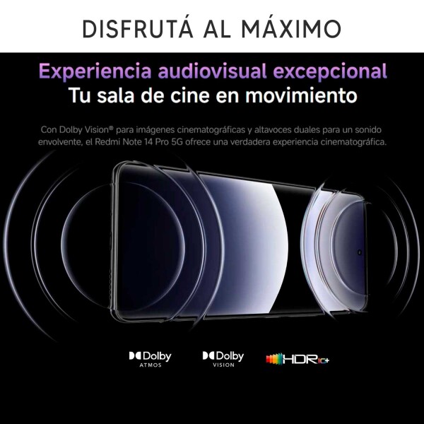Xiaomi Redmi Note 14 Pro 5g 8/256 Gb NEGRO