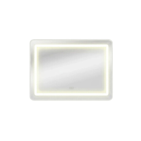 Espejo Horizontal Lumax c/marco desempañador y luz 120x70cm Blanco