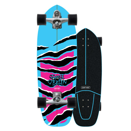 Carver C7 Job Blue Tiger 31"' - Surf Skate Completo Carver C7 Job Blue Tiger 31"' - Surf Skate Completo