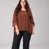 Blusa Lula Chocolate