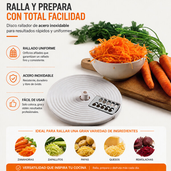 Robot De Cocina Ariete Vintage 1781 2 Velocidades 1000w BEIGE