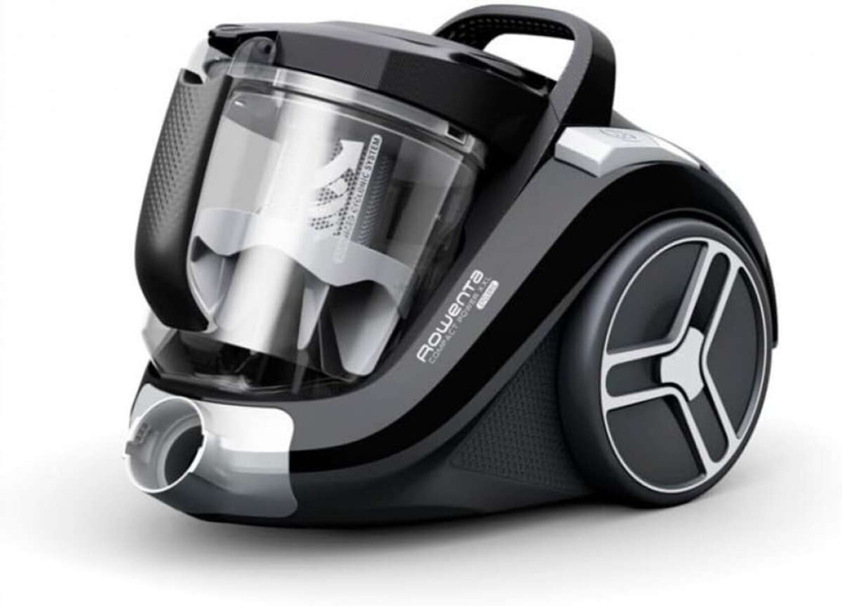 Aspiradora Compact Power Xxl Sin Bolsa - Negro Y Gris 