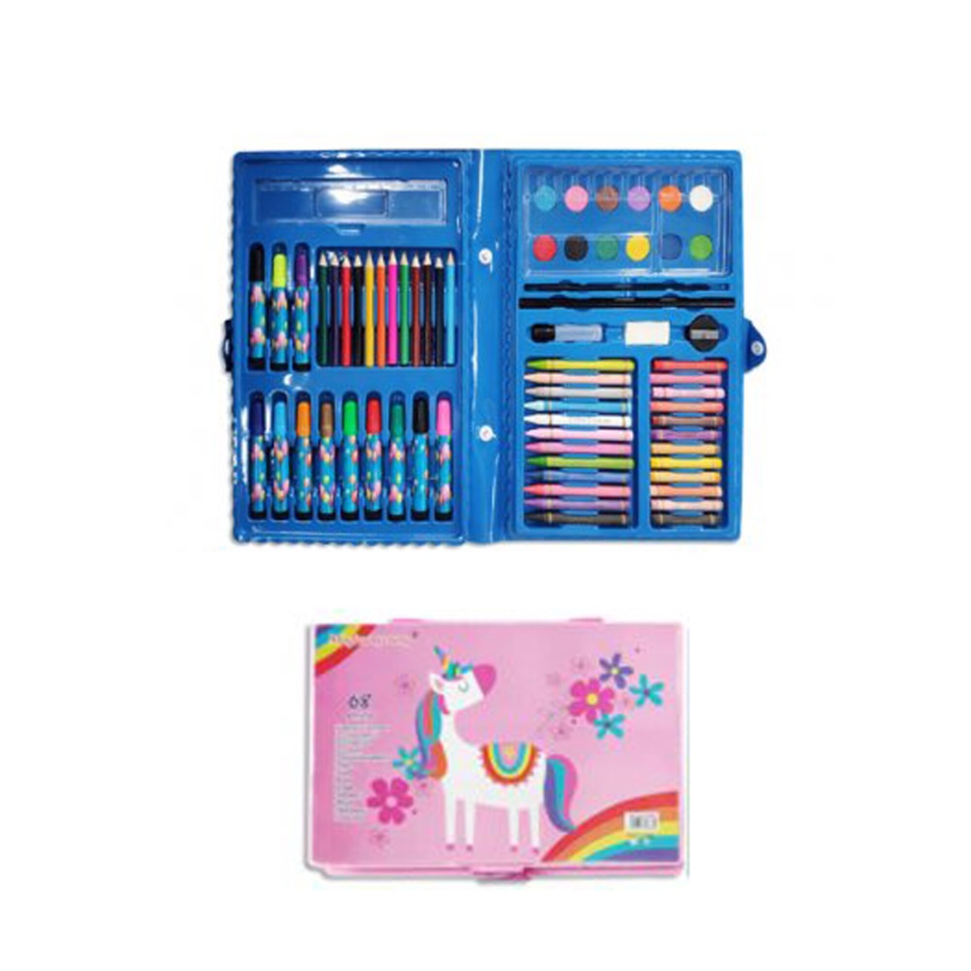 Set de úTiles Escolares 68 Piezas en Valija - UNICORNIO — Universo Binario