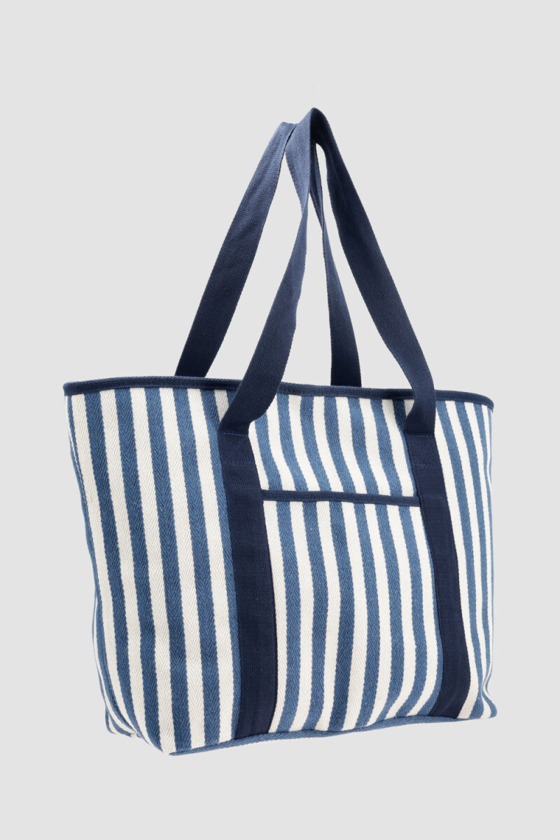 Bolso striped summer - Azul 