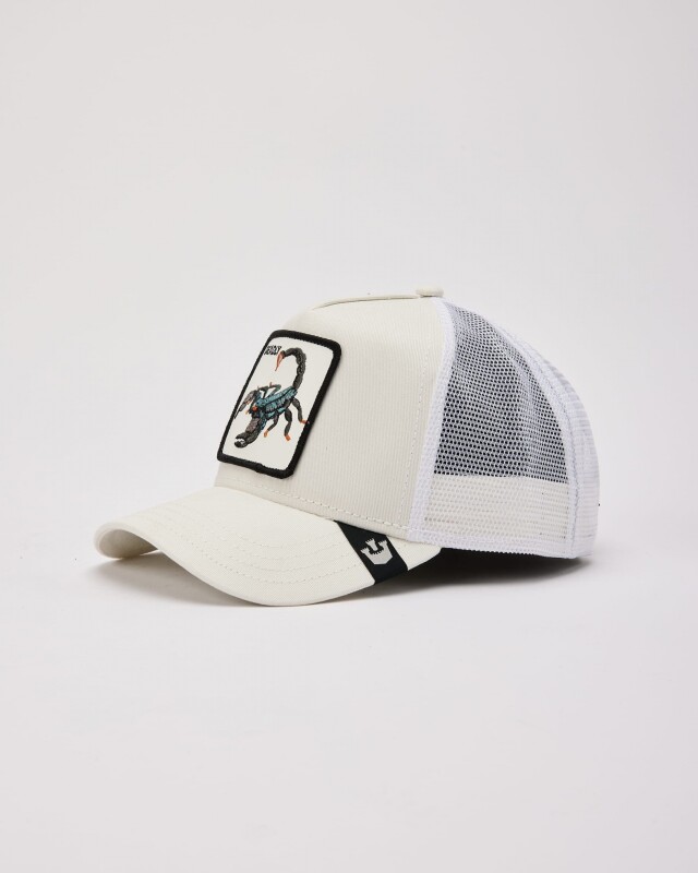 Gorra Goorin Bros Trucker Baseball - The Deadly Scorpion Crema