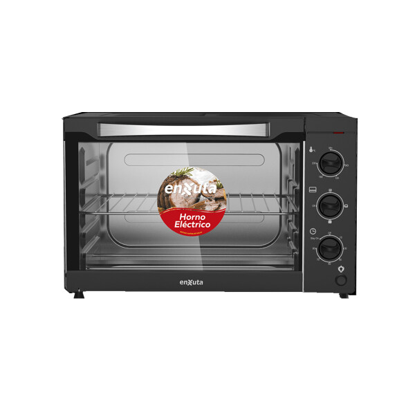 HORNO ELÉCTRICO ENXUTA 42LTS 1500W NEGRO HORNO ELÉCTRICO ENXUTA 42LTS 1500W NEGRO