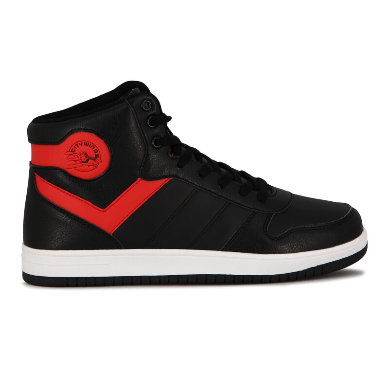 Pony Lifestyle City Wings Men - Negro/Rojo Negro-Rojo