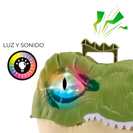 Dinosaurio Set Valija Ensamble Luz Y Sonido Juguete Jug026005-dino