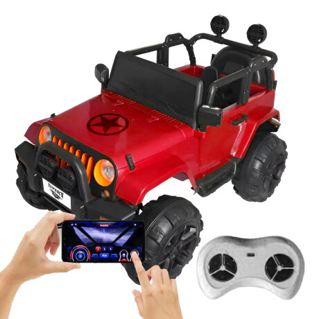 Auto Jeep Compact Batería C.remot Luz Música Español! Bat001006
