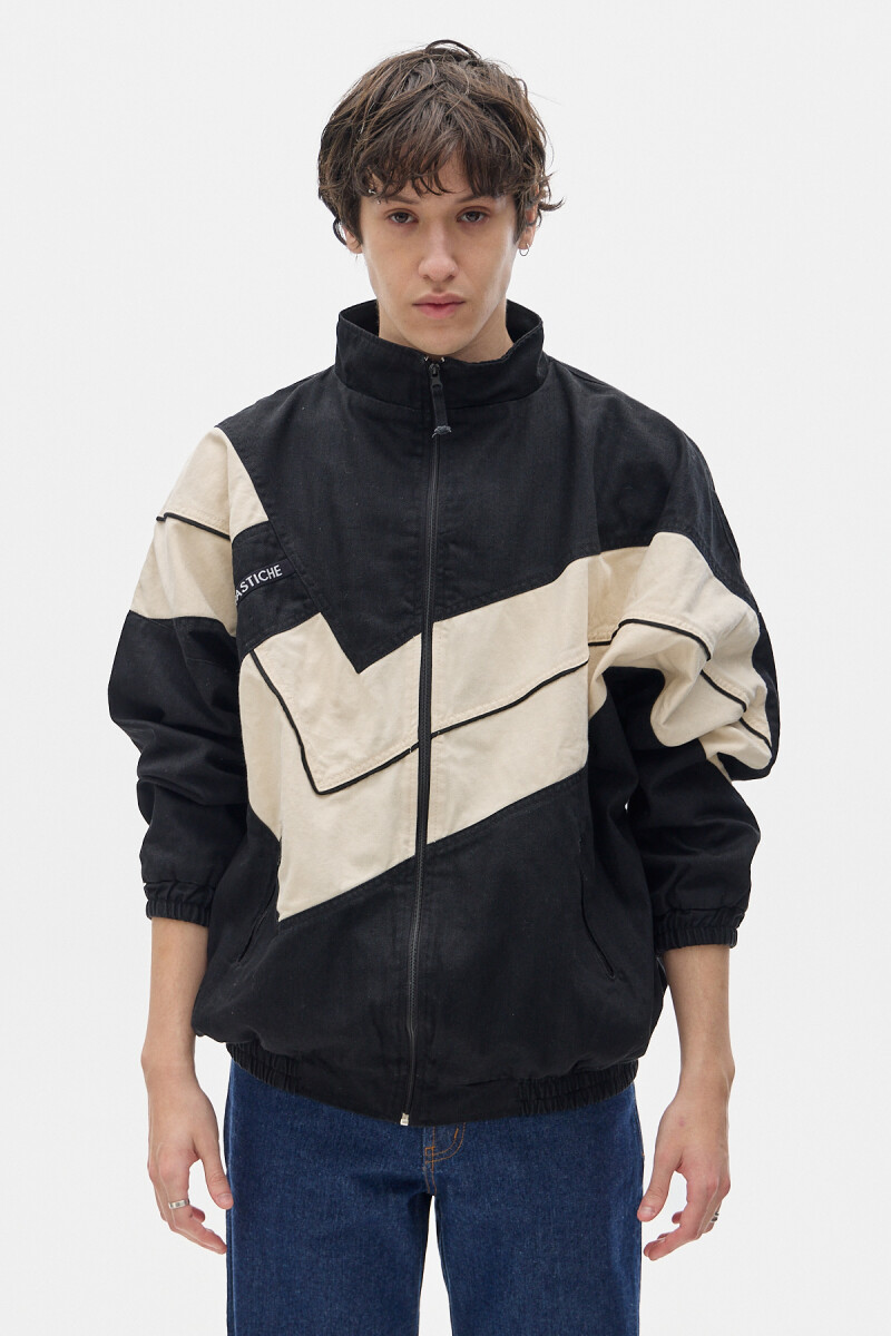 Campera Olímpica Denim Solid Black