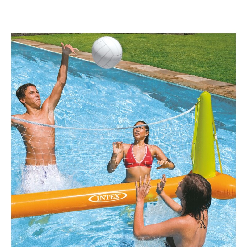 INTEX RED VOLLEYBOL FLOTANTE INFLABLE PISCINA Intex Red Volleybol Flotante Inflable Piscina
