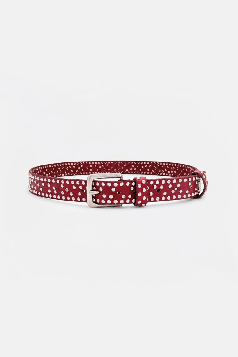 CINTO HARRY STUDS Rojo