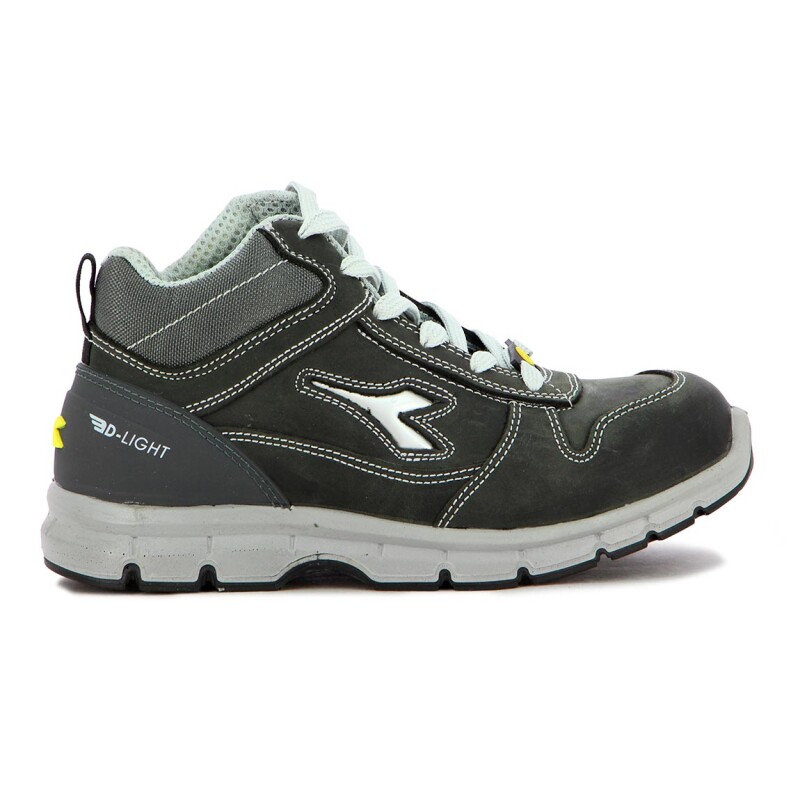 Diadora Ind M - Run Run Mid S3 Src Esd Gris Oscuro