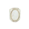 Anillo Oval-Plata 925-Piedra Nacar-AN3380 conpiedra