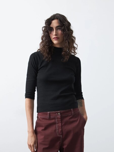 POLERA D.CASSIN RULIO NEGRO