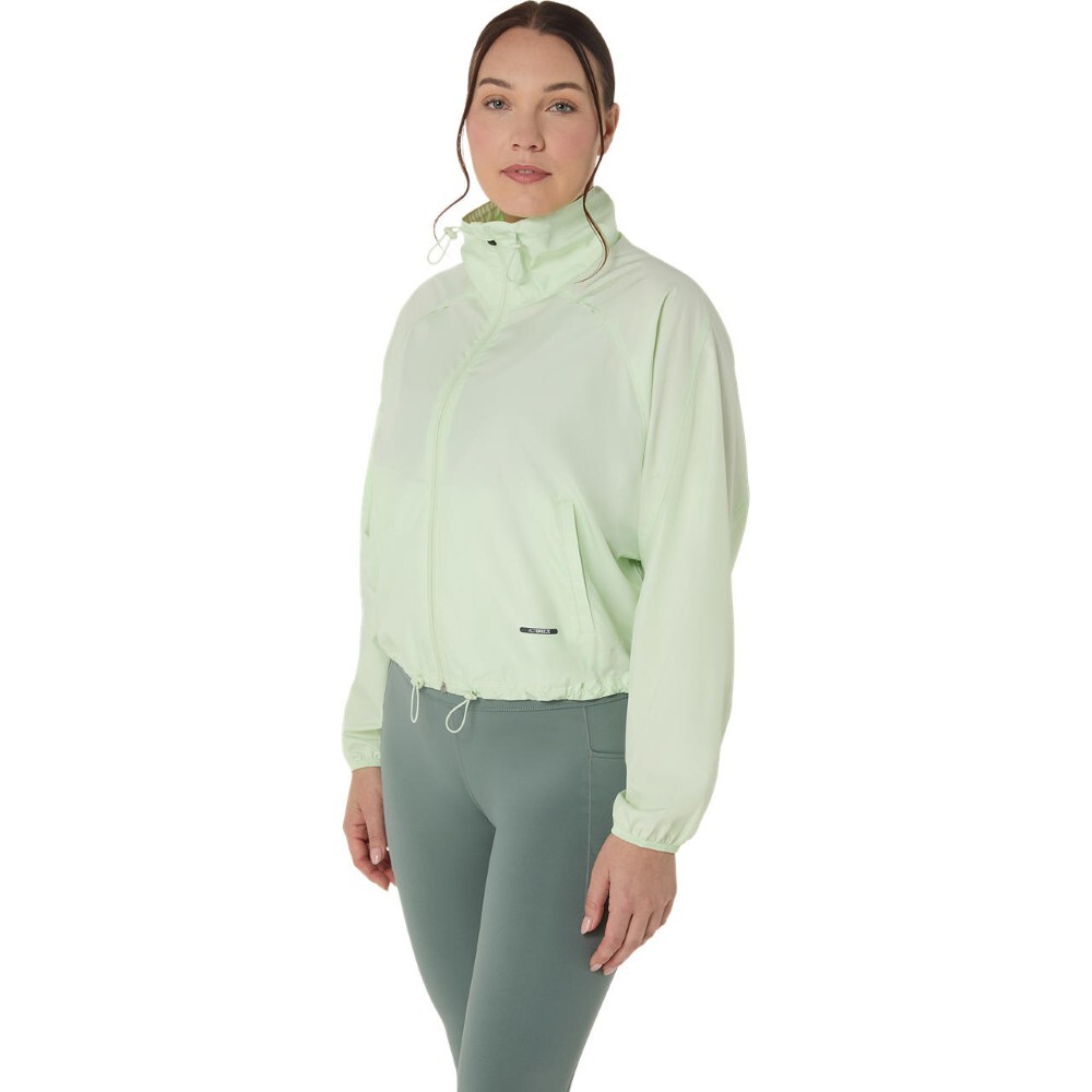Casaca Training Nagino Actibreeze Short Jacket Mujer Whisper Green