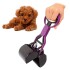 Pala Higiénica Levanta Desechos De Mascotas Perro Gato Color Variante Negro Violeta