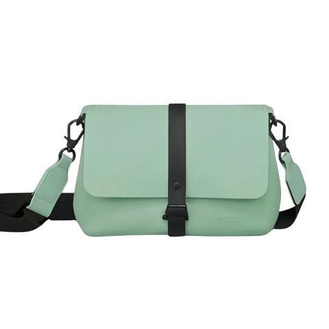 Bolso Gastón Luga 1,9L Impermeable Con Correa Ajustable Verde 1