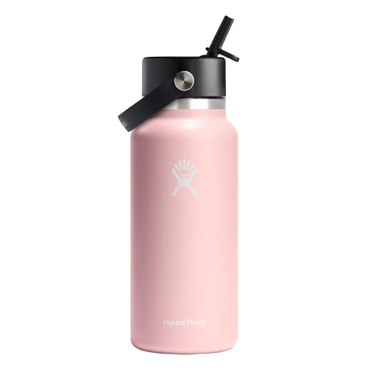 Botella Hydro Flask 32 OZ (0.94 L) WIDE FLEX STRAW CAP TRILLIUM - Rosa 