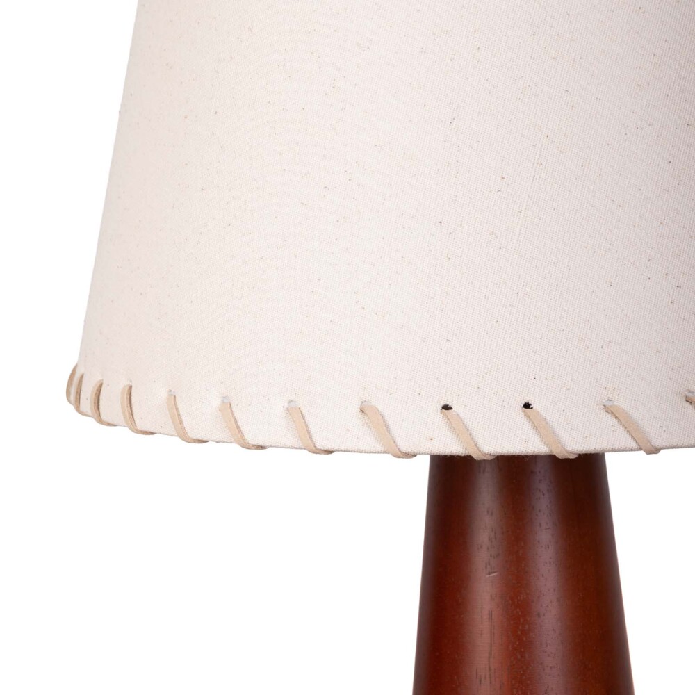 LÁMPARA DE MESA ML2510 MARRÓN MADERA ML251009