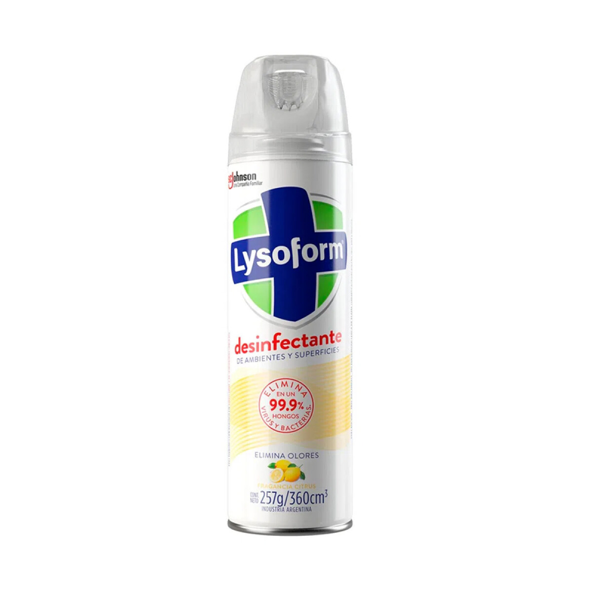 Desinfectante LYSOFORM en Aerosol 360ml - CÃÂ­trico 