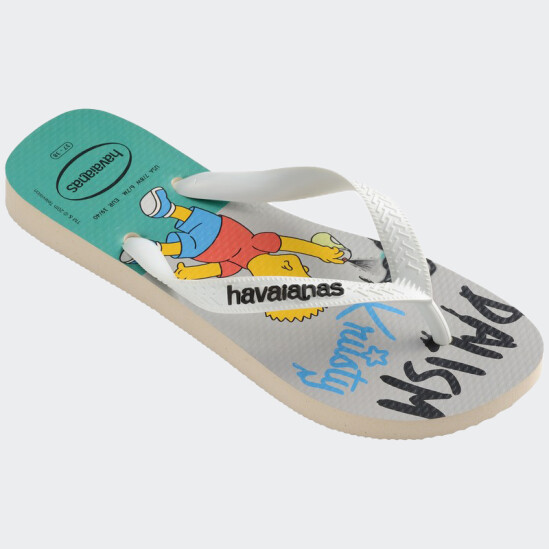Ojotas Havaianas Simpsons Blanco