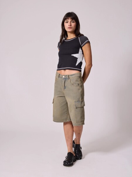 T-SHIRT DIXIE MELMAN NEGRO
