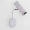 APLIQUE CON BASE REDONDA C/ CABEZAL TUBO METALICO 1L GU10 BLANCO APLIQUE CON BASE REDONDA C/ CABEZAL TUBO METALICO 1L GU10 BLANCO