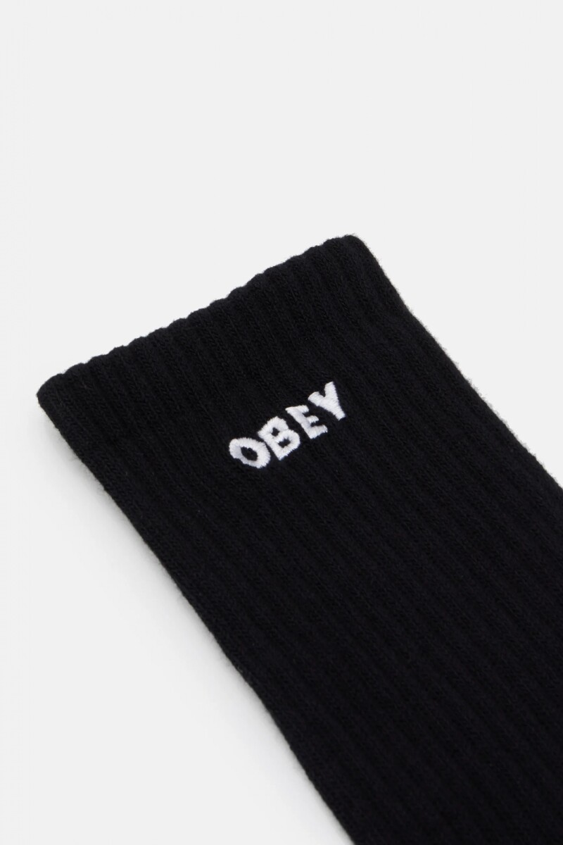 OBEY BOLD SOCKS Negro