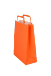 Bolsa lisa acuario 22x10x30 cm NARANJA