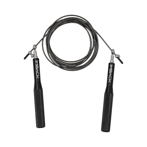 Soga Para Saltar Cuerda Acero Crossfit Profesional Mangos De Aluminio Ajustable Imback Soga Para Saltar Cuerda Acero Crossfit Profesional Mangos De Aluminio Ajustable Imback