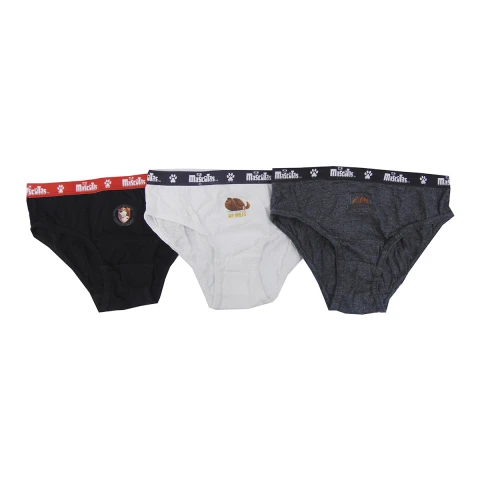Pack x 3 de Slip Niño La Vida Secreta de tus Mascotas U
