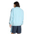 Campera de Hombre Adidas M 3S Wv Tt Zip Celeste - Azul