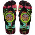 Sandalias Infantiles Havaianas Top Kids Holographic Verde - Amarillo Limón - Negro
