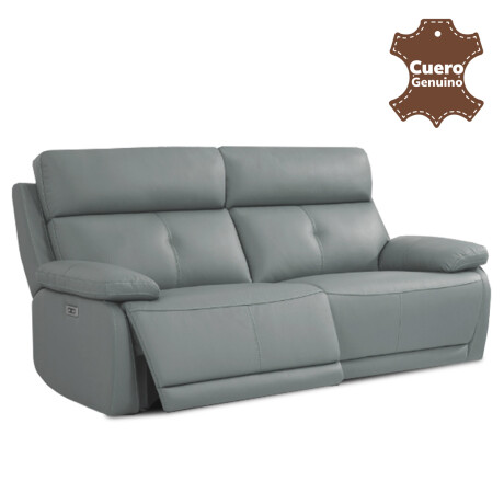 Sofá Sillón 3 cuerpos - Reclinable - Retráctil con sistema eléctrico - Línea en Cuero Genuino Sofá Sillón 3 cuerpos - Reclinable - Retráctil con sistema eléctrico - Línea en Cuero Genuino