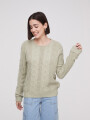 Sweater Focio Verde Palido