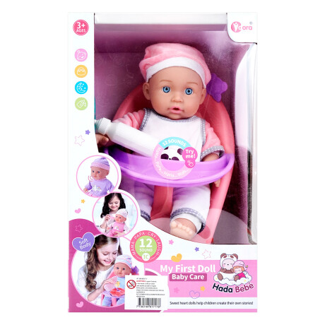 Bebe 12 sonidos con silla y accesorios Bebe 12 sonidos con silla y accesorios