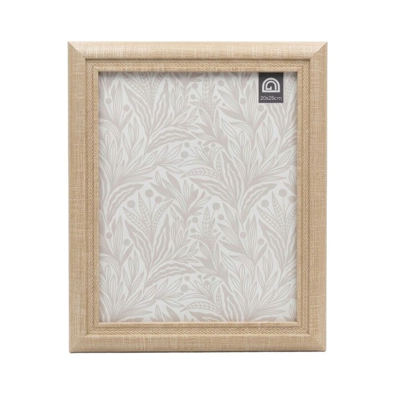 PORTARRETRATO C/MARCO BEIGE CL 20X25CM Unica