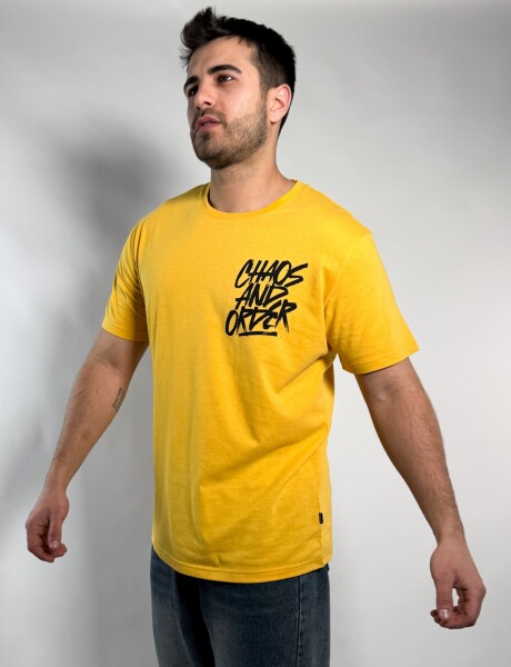 Remera estampada Cabre Amarillo