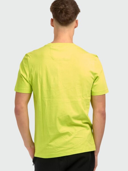 BOSS -Remera de algodón con logo, regular fit, TEE 1 Verde