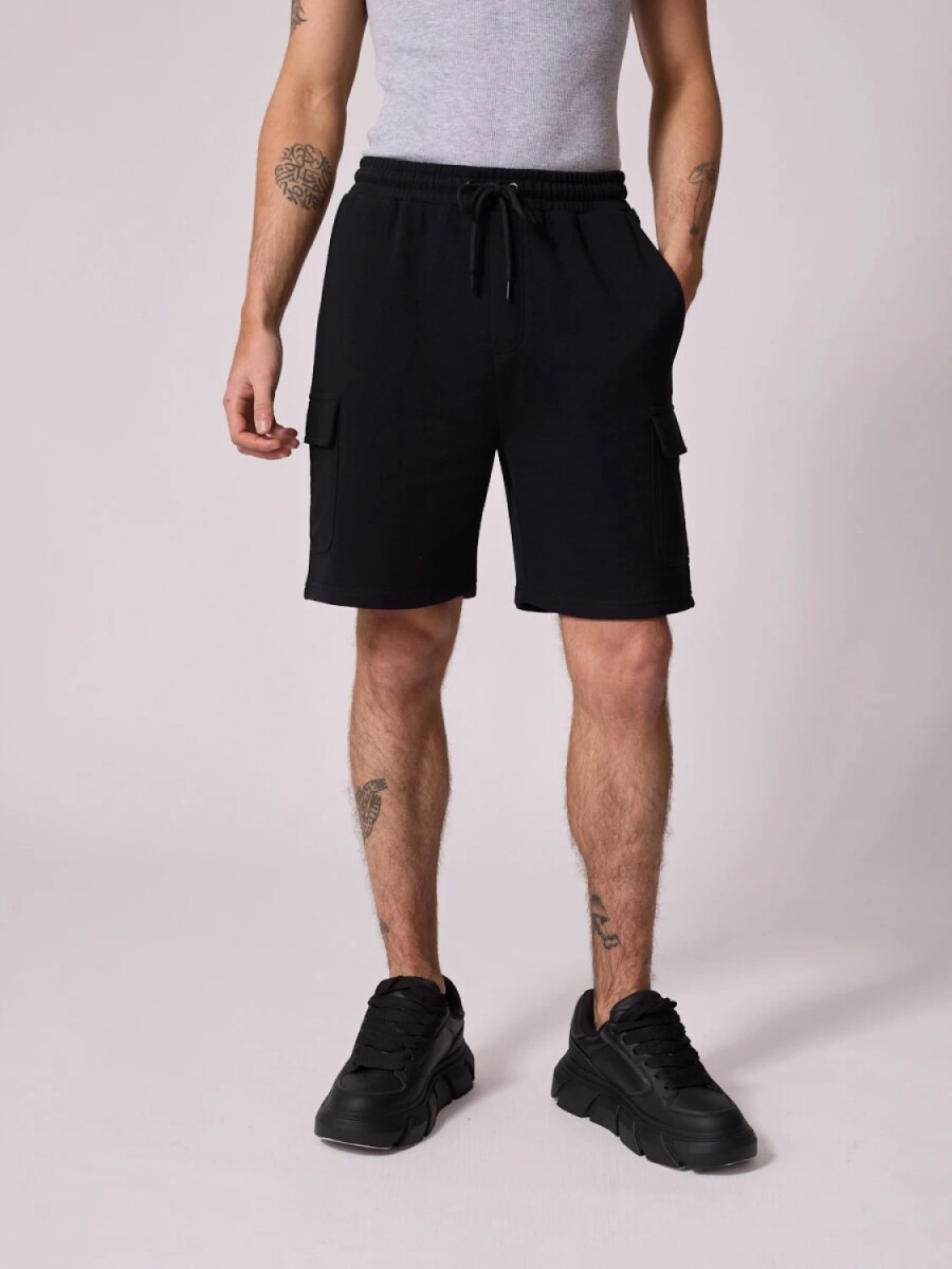 BERMUDA DIXIE ELISO - NEGRO 