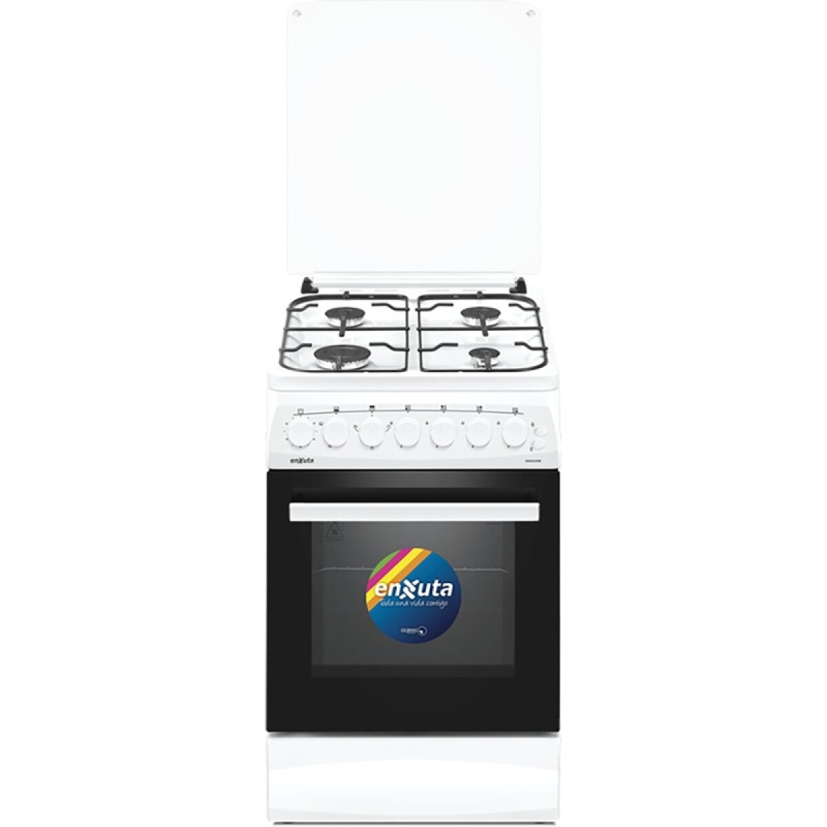 Cocina Supergas 4 Hornallas Blanca Con Termocupla 50x60 Cm 
