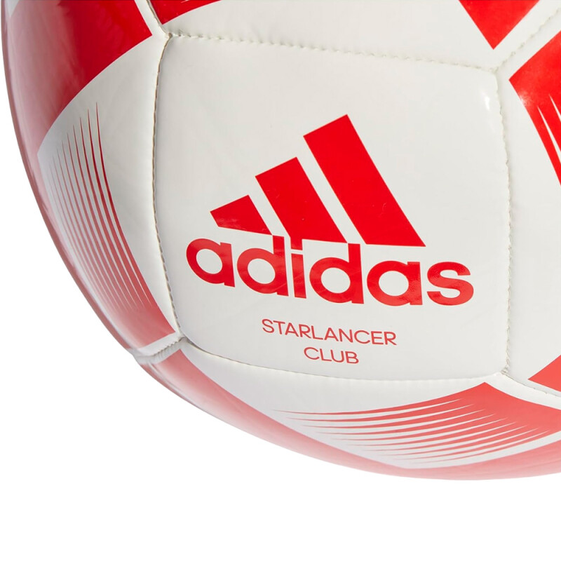 Pelota adidas Starlancer Club - White & Red White & Red