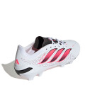 Championes Unisex Adidas Predator League Fg Blanco - Rosado