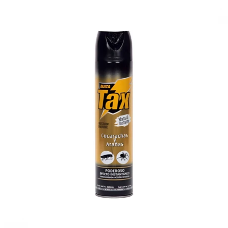 MATA CUCARACHAS Y ARAÑAS TAX AEROSOL 360ML MATA CUCARACHAS Y ARAÑAS TAX AEROSOL 360ML