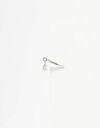 Bijou Cuff Strass Earcuff Con Cubic - Plateado