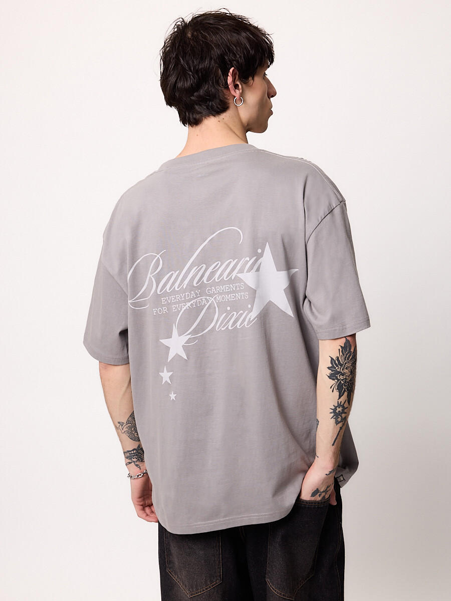 T-SHIRT M/C ODIT DIXIE Gris