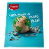 CUADERNO MAPED RAYADO DE 96 HOJAS TAPA JUNTOS HACEMOS UN MUNDO MEJOR