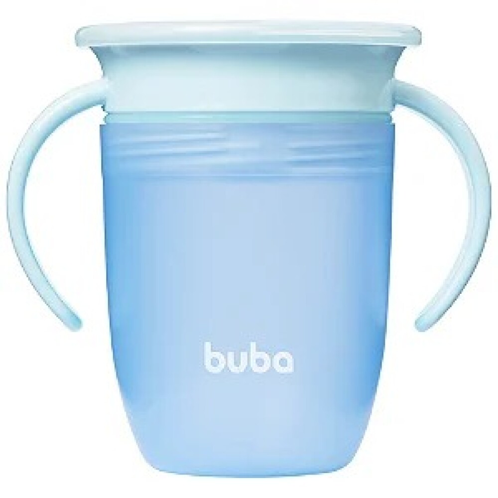 Vaso 360 BUBA pastel colors celeste